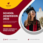 SCHOOL ADMISSION POSTER