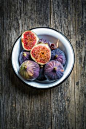 Fresh figs in bowl by The baking man on Creative Market