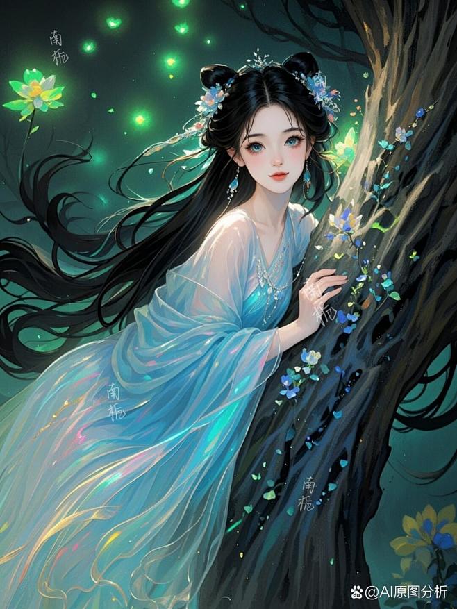 簪花笑，红秀若为昭#日常穿搭...@AI...