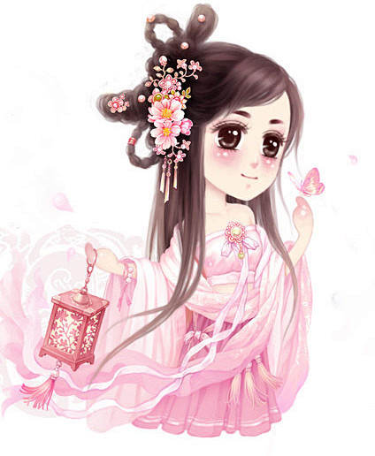 q版古装小美女