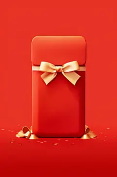 AI数字艺术中国风新年春节立体红包元素