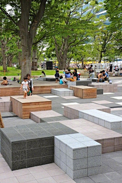 景观_黎工采集到景观坐凳 休闲椅 太阳椅