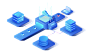 科技金融图标_王斌_【68Design】