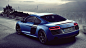 General 1920x1080 Audi R8 car blue cars Audi vehicle Audi R8 V10 Plus Audi R8 Type 42 numbers