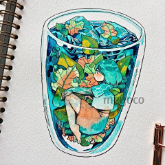 山田夢子采集到插画