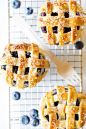 Mini Mason Jar Blueberry Pies | Handmade Mood