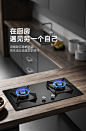 【华帝i10059B】华帝（VATTI）JZT- i10059B（天然气）燃气灶 双灶台打火灶具 4.5kW猛火家用 台嵌两用 炉头可拆洗 以旧换新【行情 报价 价格 评测】-京东
