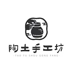 陶艺馆手工坊娱乐logo设计