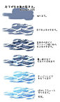 绘画学习超话[米奇比心]一组水的动态绘制作为参考！码住～ #插画艺术作品# ​​​​