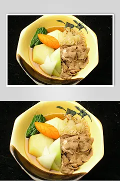 牛肉煮土豆食品摄影图片