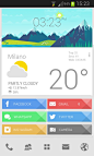 Google Now / mobile weather ui