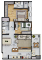 Top 40 3D Floor Plan Ideas - Engineering Discoveries : Floor plans are the layout designs of a house drawn to scale. They illustrate the location of windows, walls, stairs, bathroom fixtures, room sizes, and