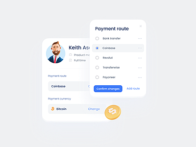 Payment route