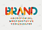 Stylized alphabet