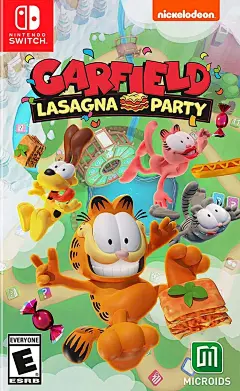 [ns]加菲猫千层面派对-Garfield Lasagna Party | 游戏 |实体版包装| 游戏封面
