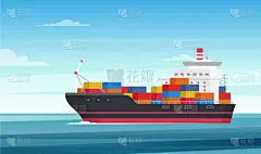 货船,平坦的,壁纸,船,河流,乘船游,商品,递送,装货