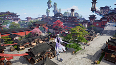 Q○Q采集到国风场景