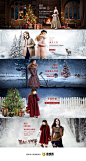 artka阿卡女装圣诞节banner设计，来源自黄蜂网http://woofeng.cn/