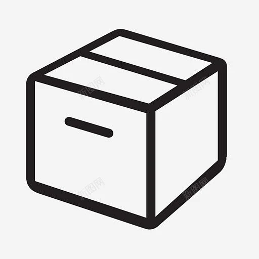 箱子购物装运箱图标 icon 标识 标志 UI图标 设计图片 免费下载 页面网页 平面电商 创意素材-花瓣网