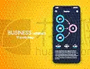 三个物体,移动式,数码图形,流程图,商务,图表,策略,联系,选择