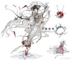绽放的彼岸花采集到立绘