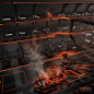 The Art of Tron: Uprising (Part 3 of 4): Buildings and Interiors : A geek blog about movies, collectibles, video games, virtual reality, toys, and other forms of visual art.