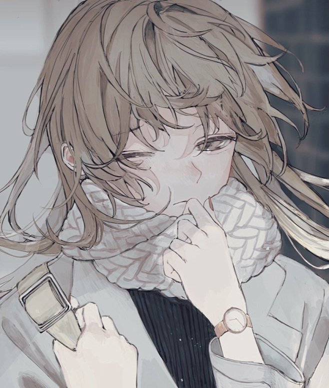 少女 风 头像
