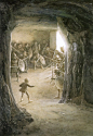 指环王 插画大师：Alan lee 艾伦·李 《魔戒》全集插画