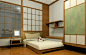日式卧室装修图片