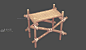 木架子，木头架子，木头台子，木头平台 - 场景建筑 - 蜗牛模型网 - www.3dsnail.com