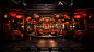 hotel restaurant club Event architecture archviz visualization fu