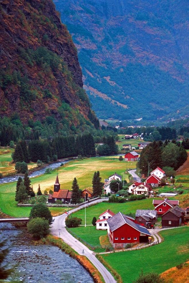 美丽的瑞典乡村风光，梦幻般地现实。