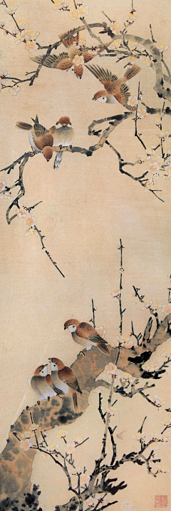 THE-BEES采集到工笔画  油画 水墨画