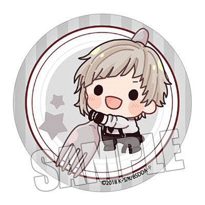 文豪野犬徽章 太宰治/中原中也/芥川龙之介q版动漫吧唧胸章02-淘宝网