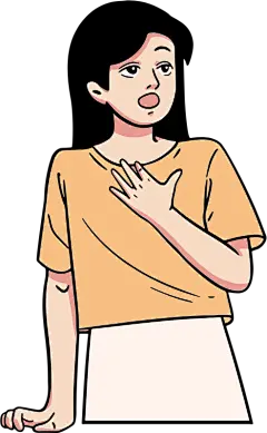 热点主题写实漫画风人物素材-围观女