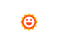 Sunflower！20款向日葵元素Logo设计 - 优优教程网