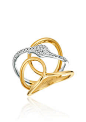 Le Vian® Vanilla Diamonds® Ring in 14K Two-Toned Gold