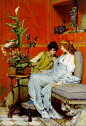 劳伦斯·阿尔玛-塔德玛（Lawrence Alma-Tadema, 1836年1月8日—1912年6月25日）是英国维多利亚时代的知名画家，他的作品以豪华描绘古代世界（中世纪前）而闻名。