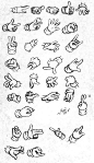 Hand Poses by *KaiThePhaux on deviantART - Wow this should be really helpful for me when I'm drawing Sonic characters