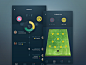 Soccer App - App Inspiration : User Interface Patterns about Soccer App.