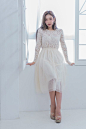 【贴图 ♥ 0215 】金美娜--白色蕾丝裙_韩国车模吧_百度贴吧