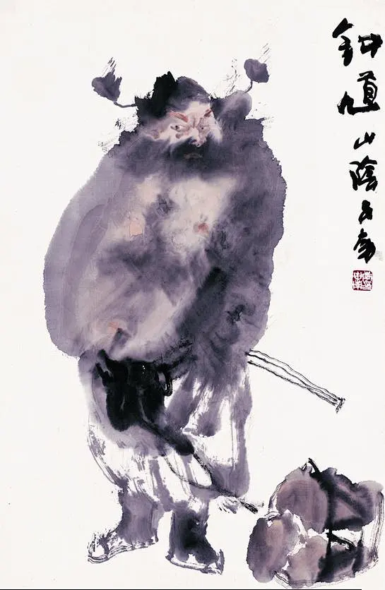 钟馗_全画作_全历史-花瓣网