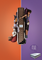 Sealy - For all the dreams : Communicate that Sealy’s Evolution mattress is a product destined to all targets because of the low price and its technical characteristics.