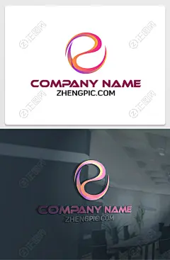 e字母logo设计标志下载