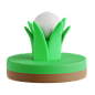打高尔夫球 迷你高尔夫 软件 app 应用 占位符 等待 404 3D 立体 卡通 电商 插画 图标 png PSD 免抠 设计素材11