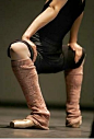 This stretch is all too familiar with my body...life of a dancer <3