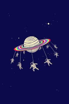 韩阿胖儿～采集到星空