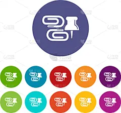 回形针,彩色图片,计算机图标,商务,电子邮件,信函,活页夹,布置,爱,提示