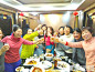  2月11日中国雪乡（双峰林场）-雪乡聚会，自助包饺子，玩的很happy！