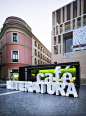 Stand Café y Literatura / Clavel Arquitectos